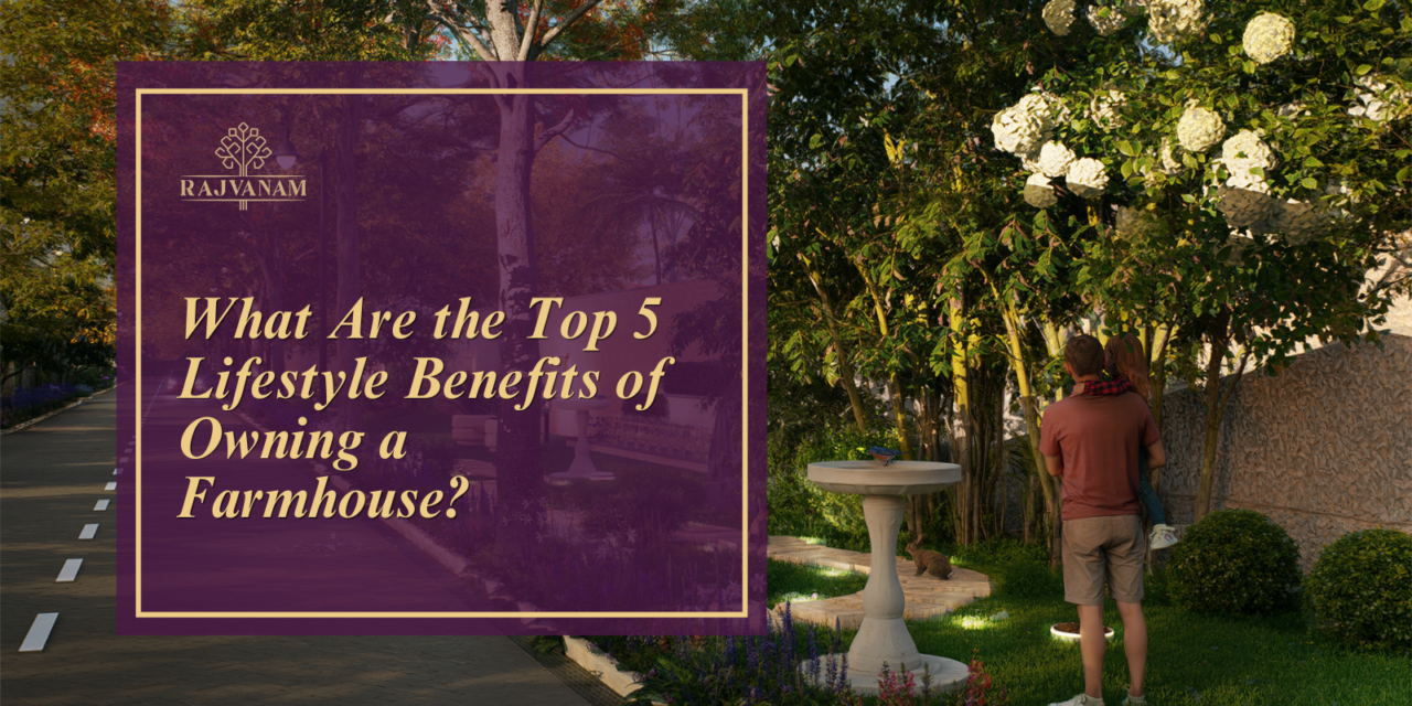 What Are the Top 5 Lifestyle Benefits of Owning a Farmhouse?