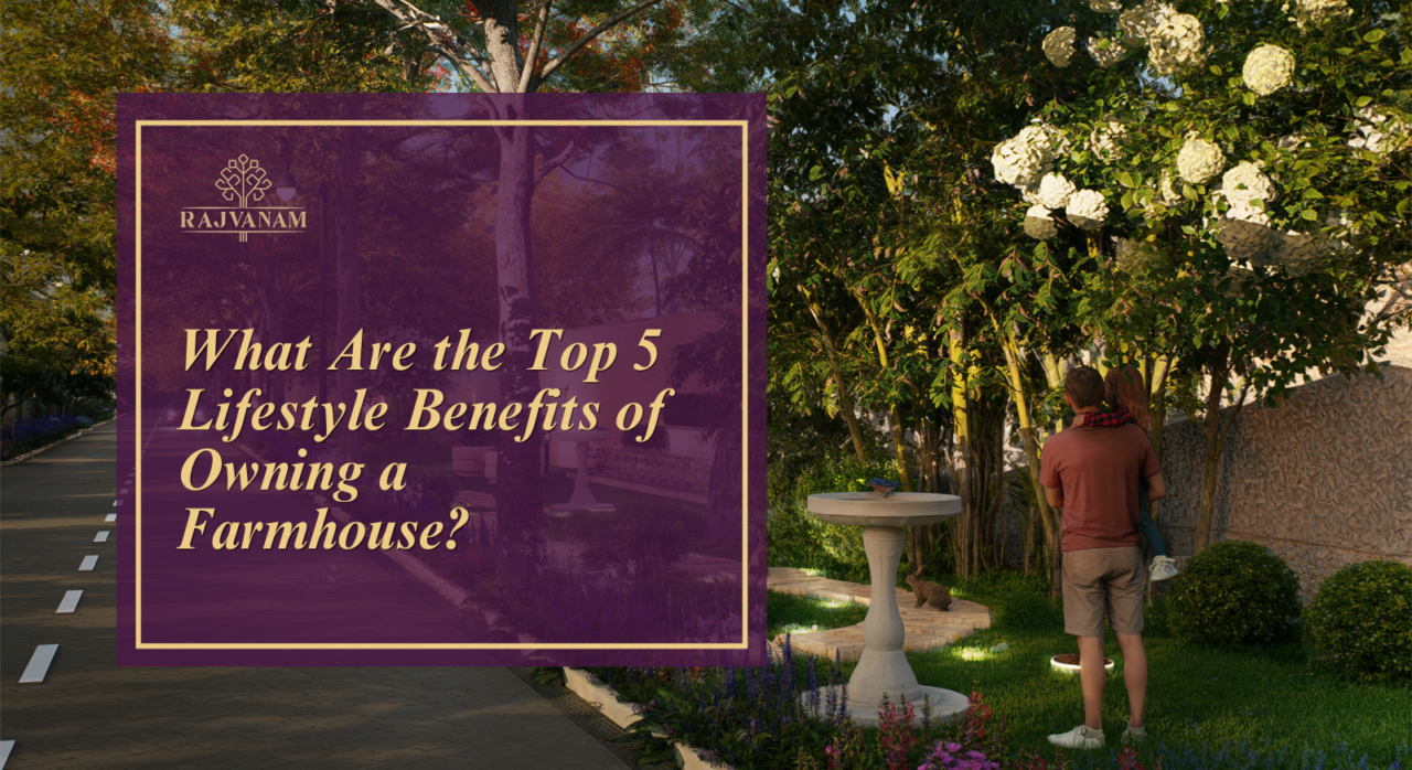 Luxury Benefits of owning a farmhouse