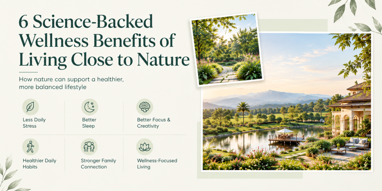 6 Science-Backed Wellness Benefits of Living Close to Nature