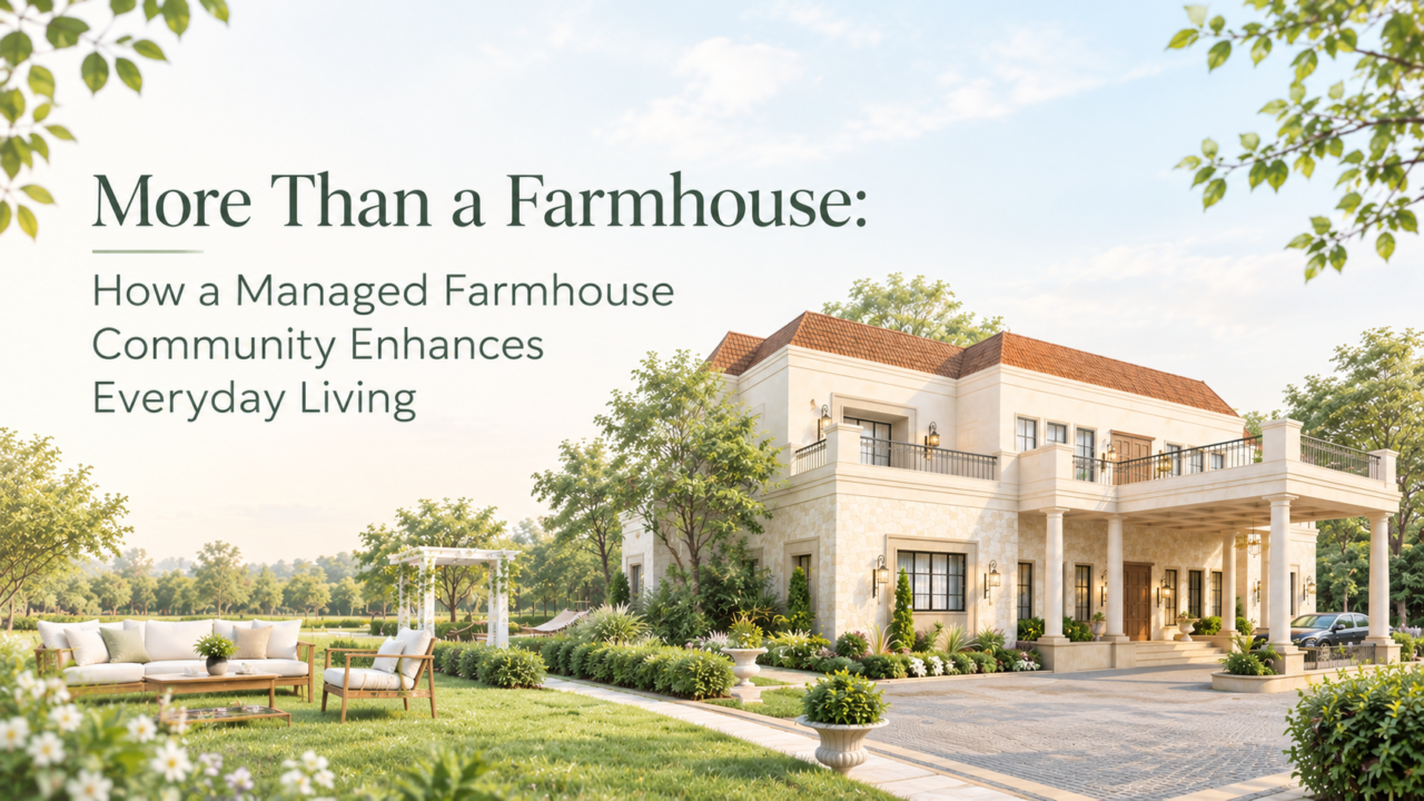 More Than a Farmhouse: How a Managed Farmhouse Community Enhances Everyday Living